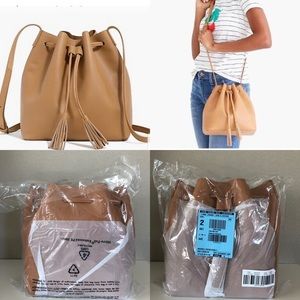JCrew Maxwell Drawstring Bucket Purse